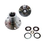 Wheel hub kit with wheel bearing front for 15 inch
