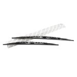 Wiper blade set front 55-45 cm