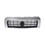 Radiator grille silver