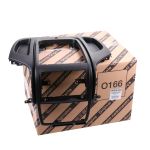 Dashboard radio frame black cladding