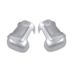 Set of mirror protector protection cap chrome