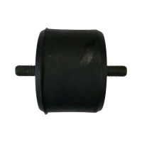 Rubber bearing motor suspension lateral