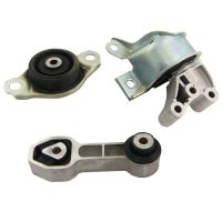 Set of engine mounts