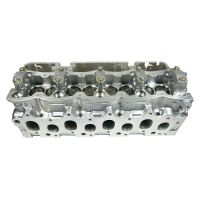 Cylinder head with valves
