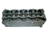 Cylinder head with valves without camshaft