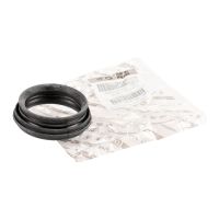 Rubber seal between throttle and air filter box