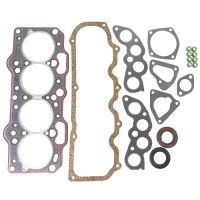Cylinder head gasket set with oil seal