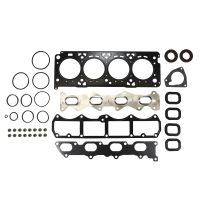 Cylinder head gasket set with metal cylinder head gasket
