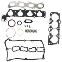 Cylinder head gasket set with oil seal