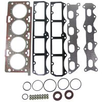 Cylinder head gasket set with oil seal