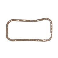 Oil sump gasket with holes