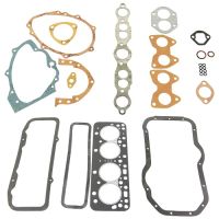 Engine gasket set without oil seal