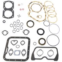 Engine gasket set with oil seal