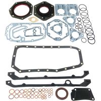 Engine gasket set 2 x +oil seal cover