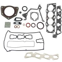 Engine gasket set with cylinder head gasket+oil seal