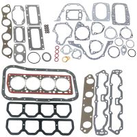 Engine gasket set without oil seal