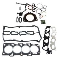 Engine gasket set with oil seal