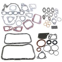 Engine gasket set with -oil seal without cylinder head gasket