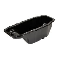 Original oil pan with drain plug