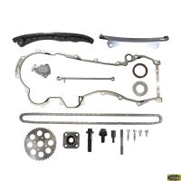 Timing chain set with gasket, screw set and oil pipe