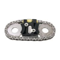 Timing chain set with wheels for camshaft