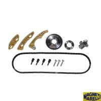Timing chain set for balance shaft one toothed gear