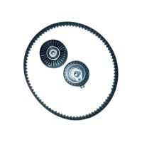 Toothed belt kit with 2 guide pulleys SNR