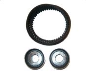 Toothed belt kit with 2 guide pulleys DAYCO