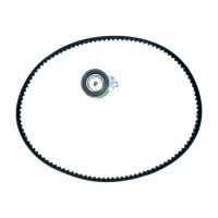 Toothed belt set with 1 guide pulley