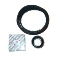 Toothed belt set with 1 guide pulley DAYCO