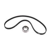 Toothed belt kit with 1 guide pulley