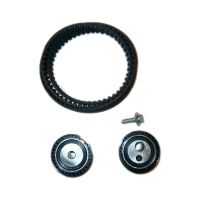 Toothed belt set with 2 guide pulleys Ø 60 mm