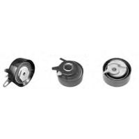 Toothed belt kit with 2 guide pulleys