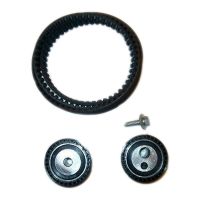 Toothed belt set with 2 guide pulleys Ø60 mm