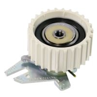 Toothed belt tension pulley