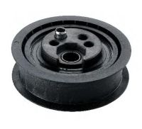 Toothed belt tension pulley