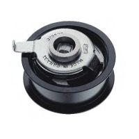 Toothed belt tension pulley