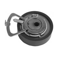 Toothed belt tension pulley