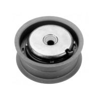 Toothed belt tension pulley