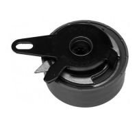 Toothed belt tension pulley