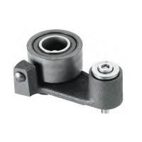 Toothed belt tension pulley