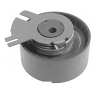 Toothed belt tension pulley