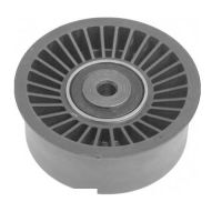 Toothed belt guide pulley