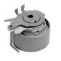 Toothed belt tension pulley