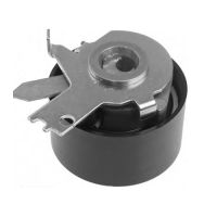 Toothed belt tension pulley