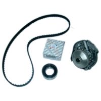 Toothed belt kit with water pump