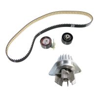 Toothed belt kit with water pump