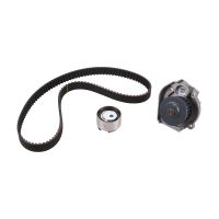 Toothed belt kit with water pump