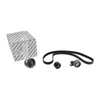 Timing belt set with water pump
