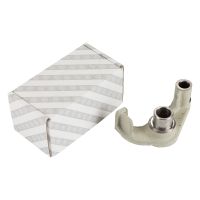 Bearing block for tension pulley